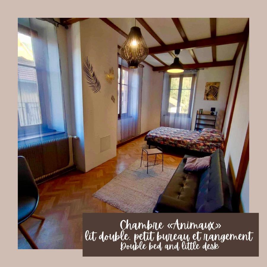 Gite Chez Lulu Proche Du Chateau De Schirmeck Lägenhet Exteriör bild